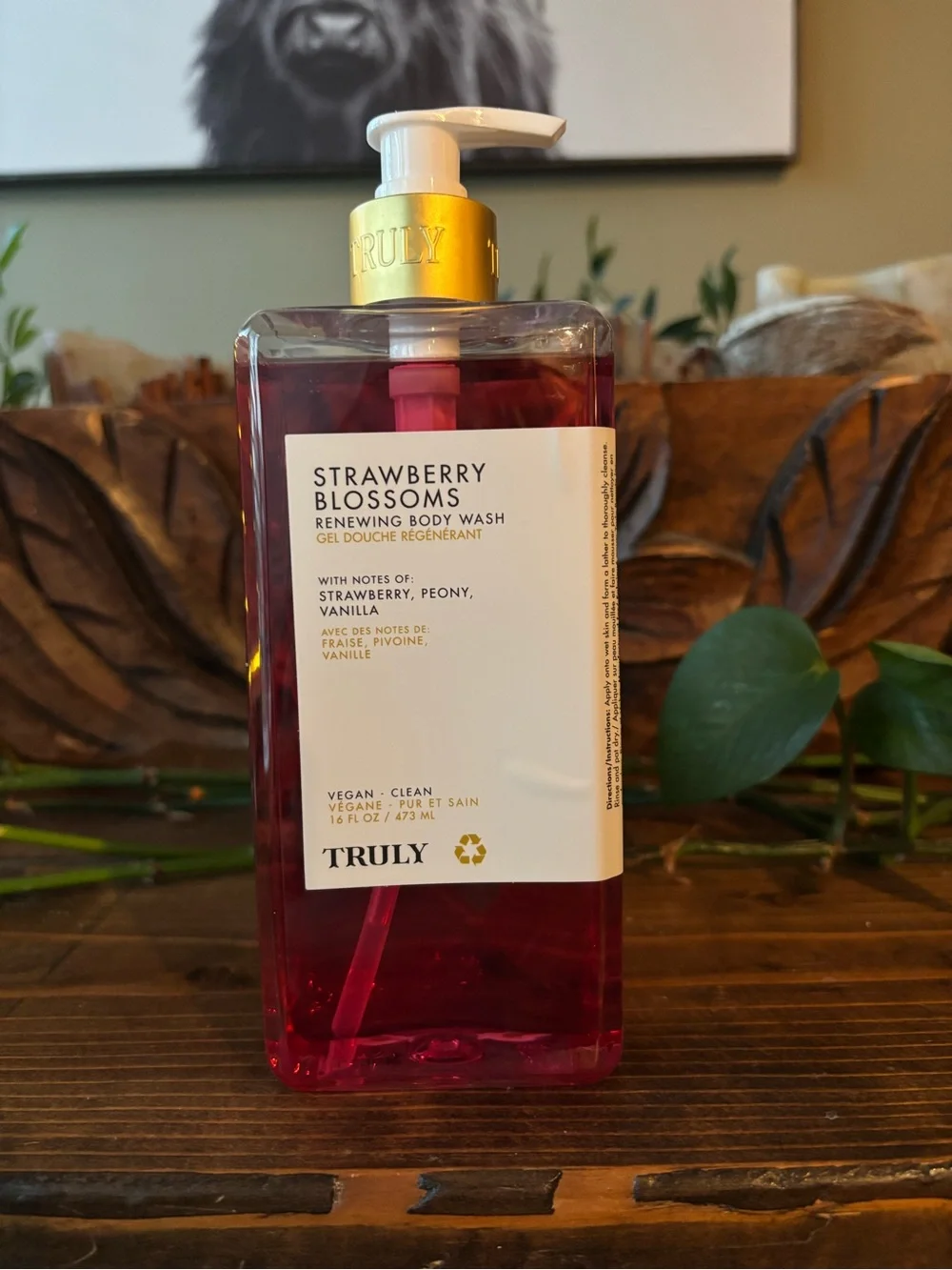 Truly Beauty Strawberry Blossoms Renewing Body Wash
